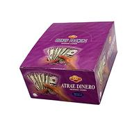 Sac Coni di incenso Atrae Dinero - Money Drawing Incense Cones Aroma Patchouli e Mandarino - 12 confezioni da 10 coni