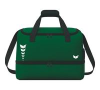 Erima Borsa sportiva Intro moderna con fondo separato (7232623) Unisex - Adulto, smeraldo, L