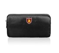 - Sac de document à l'épreuve - portafoglio étanche avec fermeture éclair | Sac en fibre de verre e silicone pour objets de valeur | Stockage de protection contre les flammes pour cartes de pa