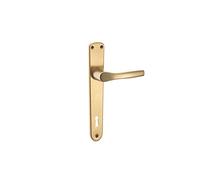 SACAR DUE SRL Maniglia bica con placca in alluminio anodizzato bronzato 90 mm