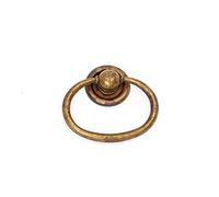 SACAR DUE SRL Maniglia tonda con anello ovale patinato antico 62 x 58 mm