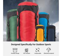 Sacca a compressione impermeabile 5-35L, sacco di stoccaggio outdoor in tessuto ripstop