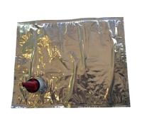 Sacca Alluminio per Trasporto Vino Olio Bag In Box con Rubinetto da 3 e 5 Litri