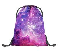 Baagl Borsa sportiva per ragazzi e ragazze, borsa sportiva per ragazzi, ragazzi, ragazzi, ragazzi, zaino per scarpe da ginnastica con elementi riflettenti