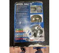 Borsa copriruota di scorta Auto con chiusura e maniglie trasporto ruotino tg.M