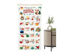 Sacca Calendario Vuota Sacchetti Numerati Riutilizzabili Riempibili Vuoti | Countdown di 24 Giorni per Natale Per DIY Cioccolato Caramelle Donne Adulti e Adolescenti Feste e Party