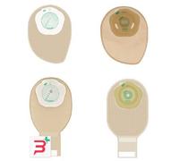 SACCA COLOSTOMIA FONDO CHIUSO COLORE BEIGE MISURA 15/75MM 30 PEZZI