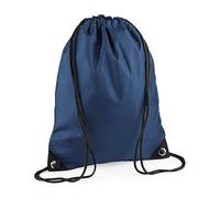 sacca con cordoncini Borsa portascarpe da ginnastica Scuola scarpe Palestra uomo (NAVY)