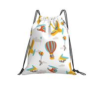 Sacca con Coulisse 36x42cm, Flying Squirrel Sacca Ginnastica Durevole Impermeabile Borsa per La Scuola, per Arrampicata, Uomo, Compleanno