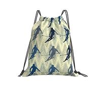 Sacca con Coulisse 36x42cm, Ski Zaino Borsa Impermeabile Durevole Borsa Nuoto, per Festa, Donna, Compleanno