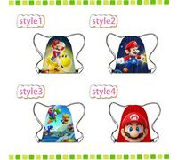 Sacca con coulisse di Mario, Sacca con coulisse di Mario, Zaino, Borsa per lo storage degli studenti di Mario, Zaino per sport e fitness, Borsa sportiva, Borsa per sport con pallone FumettoOxford