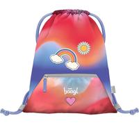 Baagl Sacca da palestra per ragazze - Sacchetti impermeabili per scarpe per bambini - Scuola e asilo Sport Bag, Hippie