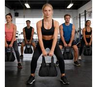 Sacca Da Allenamento - Kettlebell Ad Alta Resistenza Da 0 A 16 Kg - Borse Di Sabbia Con Peso Regolabile Per Allenamento Con Maniglia | Per Donne Uomini Fitness Sollevamento Palestra Domesti