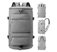 Sacca Da Ginnastica Per Donne Uomini - Borsone Da Viaggio Sportivo Con Tasca Bagnata | Grande Capacità Di Fitness E Yoga | Protezione Impermeabile, Cinturino Per Tappetino Da Yoga Dedicato, Separazion