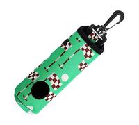 Sacca da golf | Borsa da golf portatile con clip per cintura | Accessori da golf impermeabili con 3 attacchi per tè, per viaggi, campo da golf, gange di guida e tornei