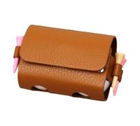 Sacca da golf elegante in pelle PU per donne | custodia portatile (memorizzazione 2 e 4 magliette) | Accessorio da golf compatto per passeggiate in pista, aree di guida, viaggi