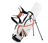 Sacca da golf - leggera Sunday con cinghia e supporto u2013 facile trasportare for il driving range(Orange,42.9 * 12.2inch)