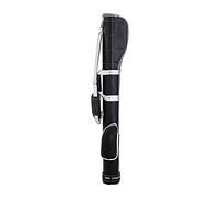 sacca da golf, Mini sacca da golf, 5-6 mazze, organizzata leggera con tessuto durevole resistente all'usura, facile trasportare e salvaspazio(Black)