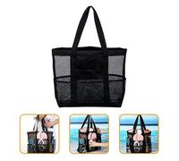 Sacca Da Mare Borsa Rete Di Grande Capacità Per Giocattoli Spiaggia