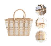 Sacca Da Mare Borsone Grande Cestini Portaoggetti Per La Casa Cestino Mano