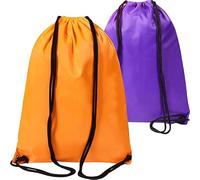 Sacca da palestra con coulisse, 2 pezzi e 1 sacca con cordoncino, zaino sacca da palestra, borse per educazione fisica per donne e uomini, borsa da nuoto, viaggi, spiaggia, scuola, vacanze, adatta per