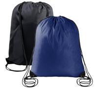 Sacca da Palestra con Coulisse, 2 Pezzi Sacca Sportiva con Coulisse, Sportiva Gym Sack per Uomini e Donne