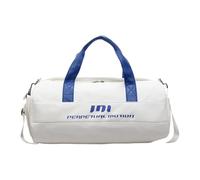 Sacca Da Palestra Viaggio Capacità Allenamento Semplice Fitness Con Scompartimento Scarpe Durante La Notte Weekends Fitness Travel Gagu Gage PU Leather Training Sport Gym Gym