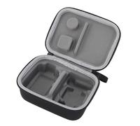 Sacca da Viaggio Fotocamera Protettiva Impermeabile con Shell Rigido per la Fotocamera per l'azione 5pro 4 3, Spazio Accessorio Versatile Resistente all'impatto per i Cineasti (BLACK)