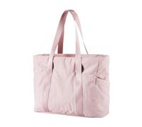 Sacca da yoga palestra tote bag work tote for donne sport work college (rosa) (rosa)