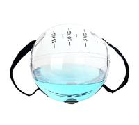 Sacca d'acqua da allenamento da baseball trasparente ponderata gonfiabile acqua fitness palla Aqua Punching Bag regolabile con manico per allenamento core ed equilibrio Aqua Punching The Air Workout