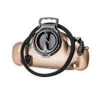 Sacca d'acqua pieghevole da 1,5 l, per sport e campeggio, con design flessibile in TPU e ugello in silicone a flusso fluido per una comoda idratazione