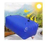 Sacca d'acqua pieghevole e portatile in PVC da 20-1070 galloni con kit di troppo pieno, serbatoio/borsa d'acqua di emergenza(1.2x0.8x0.35m/330L/87gal)