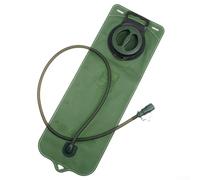 Sacca di idratazione da 3 litri con boccaglio in silicone a prova di perdite, tubo per bere le mani e sistema di fissaggio a 3 connettori per escursionismo, ciclismo