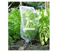 sacca di protezione per frutta, 50 pezzi di sacchetti in rete anti-uccelli for il controllo ortaggi e parassiti, for fragole, uva frutteti(10x15cm)