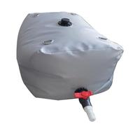 Sacca di stoccaggio dell'acqua da 13-1050 galloni for bere, senza BPA e PVC, contenitore for acqua pieghevole for campeggio(1.2x0.8x0.35m/330L/87.2gal)