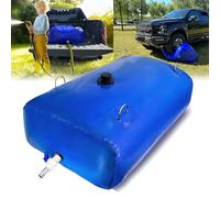 Sacca Di Stoccaggio Dell'acqua Portatile, 110l/24gal Contenitore Di Stoccaggio Dell'acqua Di Grande Capacità Borsa Per Acqua Dolce Contenitore Dell'acqua Portatile Con Valvole Per Irrigazione E Altro
