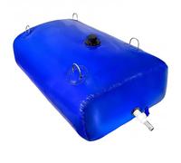 Sacca Di Stoccaggio Dell'acqua Portatile Di Grande Capacità, Serbatoio Dell'acqua Di Emergenza All'aperto, Contenitori Dell'acqua Pieghevoli Impermeabili Per Irrigazione Agricola Resistente (Size:50L)