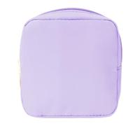 Sacca di stoccaggio di gioielli mini da donna a fiorky mini di stoccaggio solido colore da toeletta semplice da toeletta da toeletta resistare sacca for bagno for piccolo sacchetto viaggio
