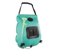 Sacca Doccia Solare e con Termometro , Azzurro Lago , size to 6 | Capacità , Sacca da Doccia Solare, Trasportabile, Serbatoio Acqua Portatile con Tubo, per Escursioni, Campeggiatori
