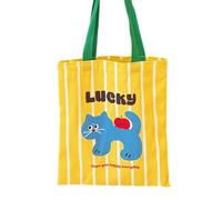 Sacca Drogheria Riutilizzabile Amichevole Amichevole Adorabile Gatti Opere D'arte Quotidiane Essenziali Interni Spaziosi Facili Da Pulire La Borsa Della Drogheria Riutilizzabile Capacità