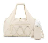 Sacca fitness da donna con scomparto per scarpe di grande capacità, borsa con bottiglie d'acqua, borsa per esercizi, palestra, fitness, yoga, fine settimana, b