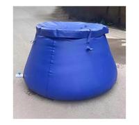 Sacca for acqua rotonda di grande capacità da 26-1032,9 galloni, contenitore for acqua di emergenza pieghevole, serbatoio(With Cover,0.7x0.5x0.4m/100L/26.4gal)