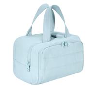 Sacca for trucco for nylon da donna fiorky sacchetto di stoccaggio di capacità di cura della pelle (azzurro)