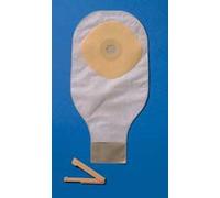 SACCA ILEOSTOMIA A FONDO APERTO OPACA MONO PEZZO CON BARRIERA PROTETTIVA SVILUPPATA SULLA TECNOLOGIA STOMAHESIVE SENZA VELCRO ILEODRESS PLUS 19/64MM 10 PEZZI