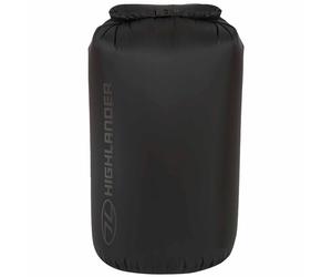 Sacca Impermeabile Highlander 140L Nera Grande Outdoor Roll-Top Durevole