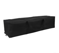 Sacca Lunga per Pali Tenda 80cm in Oxford Sacca Lunga per Pali(80*20*20cm) | Oxford 600D per robusto, zip per sbs, largo imbottito, piega compatta, nero universale