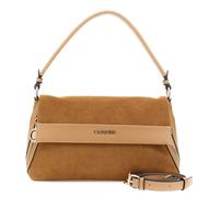 SACCA MORBIDA CON PATTINA IN MATERIALE SINTETICO EFFETTO PELLE TIPO SUEDE