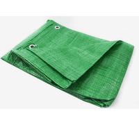 Sacca occhiellata in pvc verde rettangolare per tavolo impermeabile 203x102x67cm