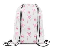 Sacca Palestra Fiocco Fatato Traspirante Borse da Viaggio Moda Storage Bag per Spiaggia Basket Pallavolo