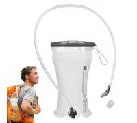 Sacca per acqua, borsa per idratazione da escursionismo, 37 x 17 cm, 2 l, sacca per acqua con zaino in spalla, a prova di perdite, per campeggio, ciclismo e corsa